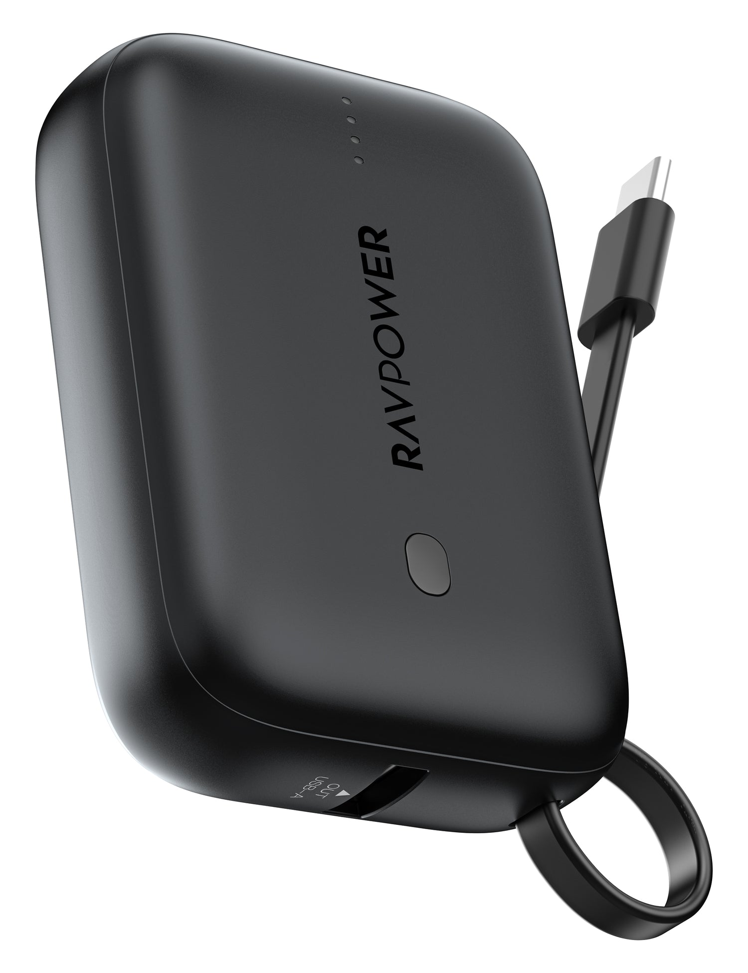 RAVPower PB-1224 Air 10000mAh PD20W Power Bank with Built-in Cable