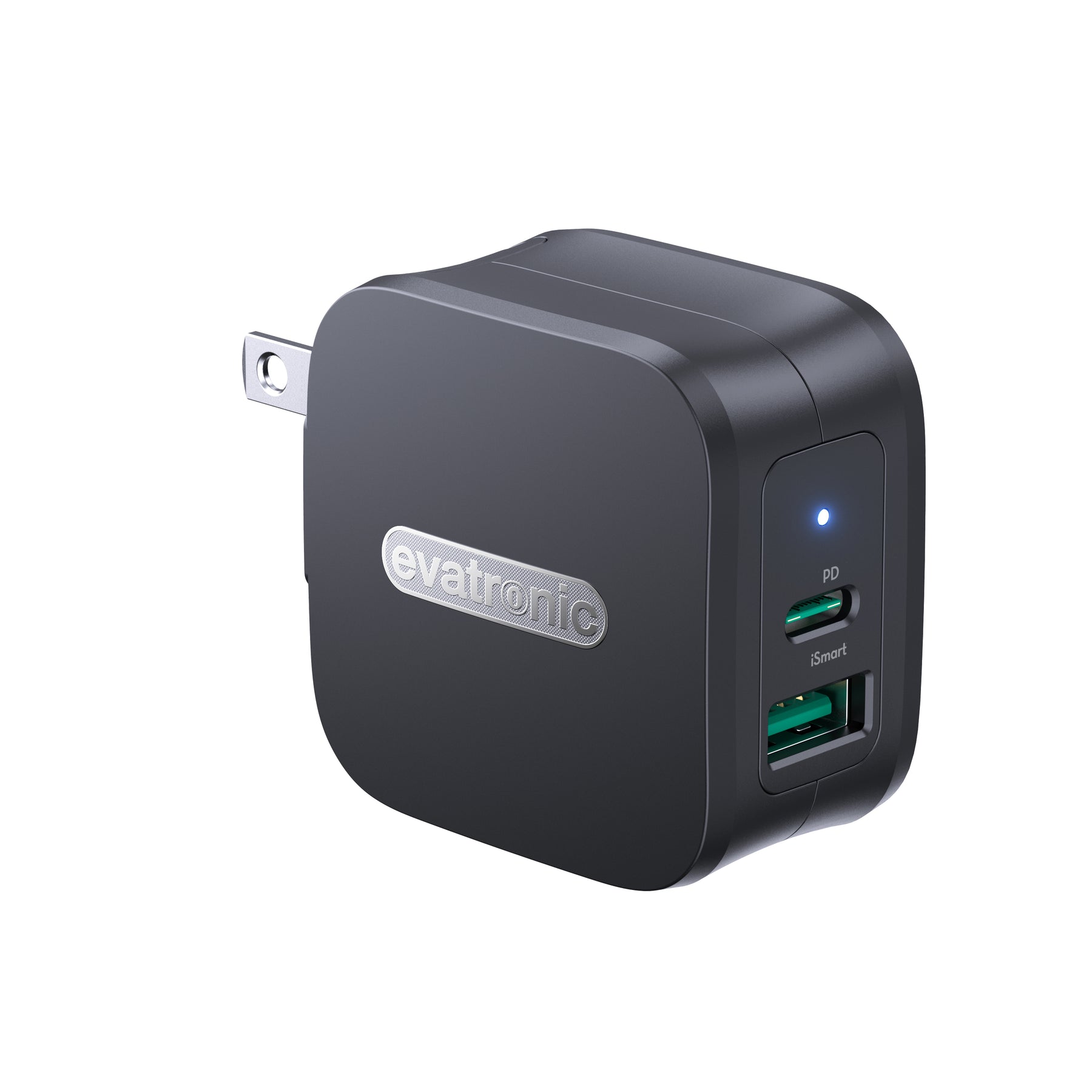 Evatronic ET-PC005 PD 30W Dual Port USB Fast Charger