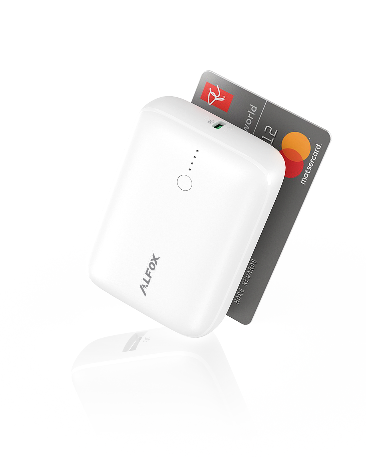 Alfox 10000mAh 20W PD3.0 + USB-C Mini Power Bank PB002