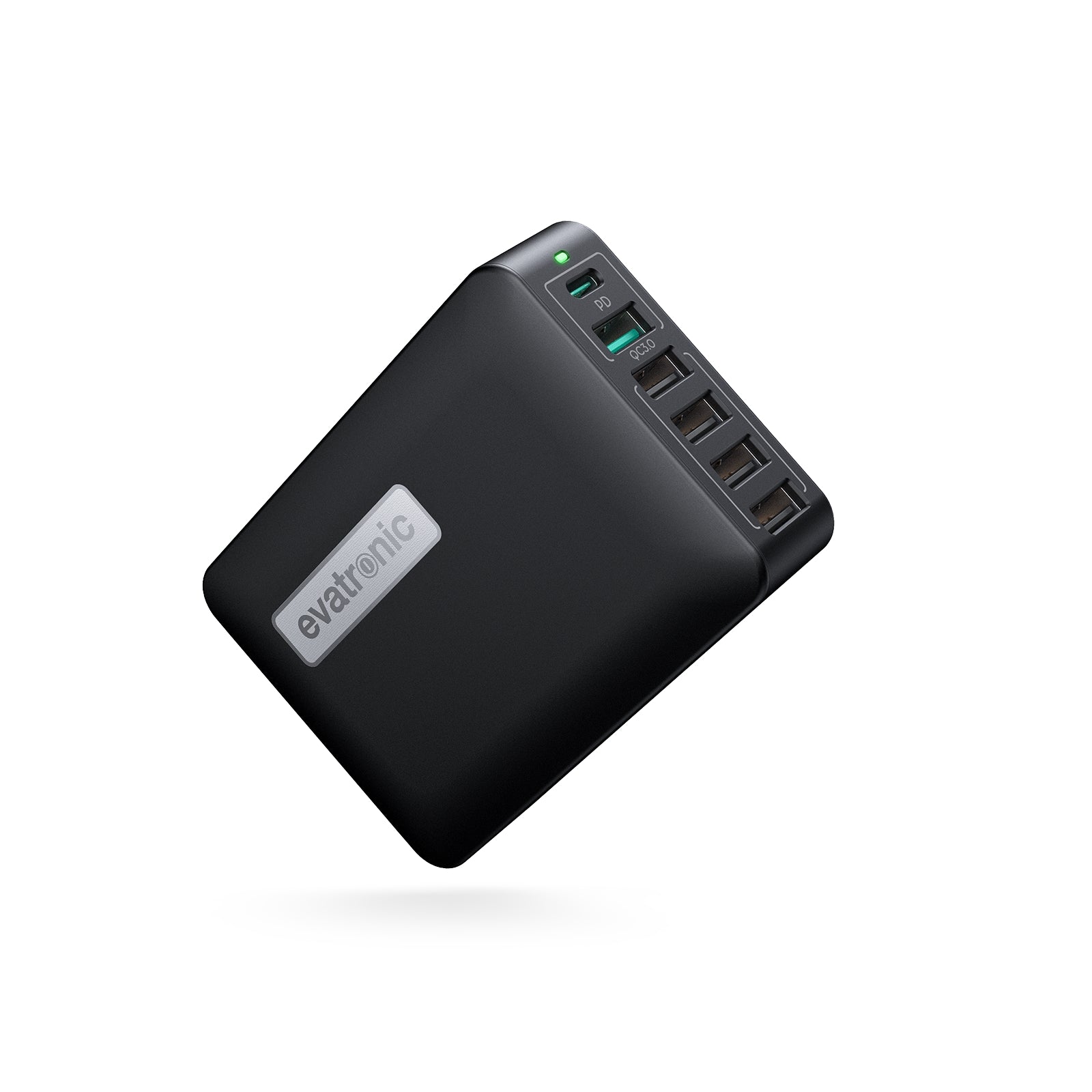 Evatronic PC014 PD 3.0 60W 6-Port Desktop Charger