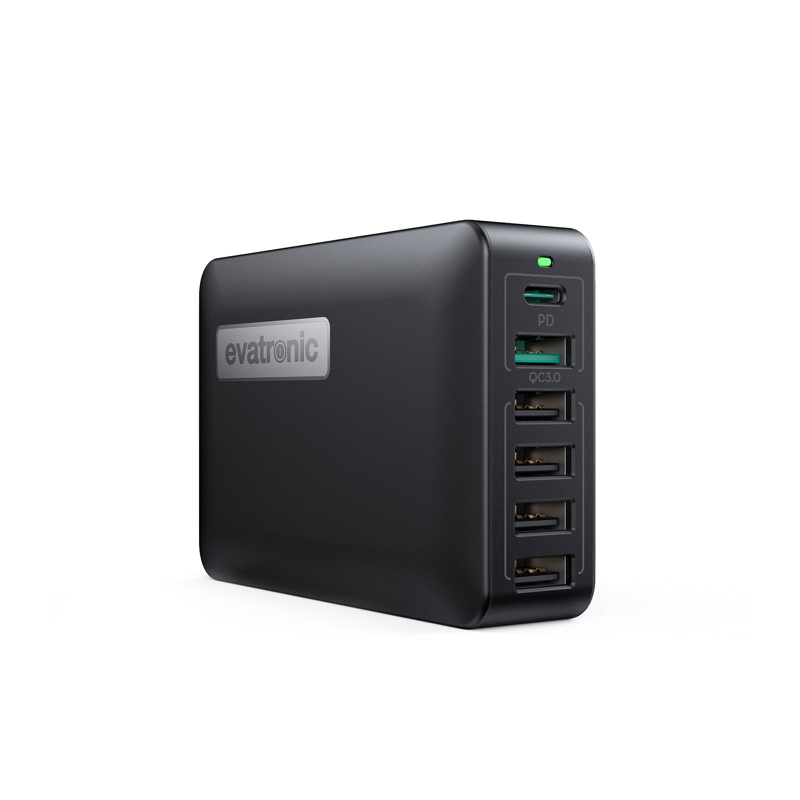 Evatronic PC014 PD 3.0 60W 6-Port Desktop Charger