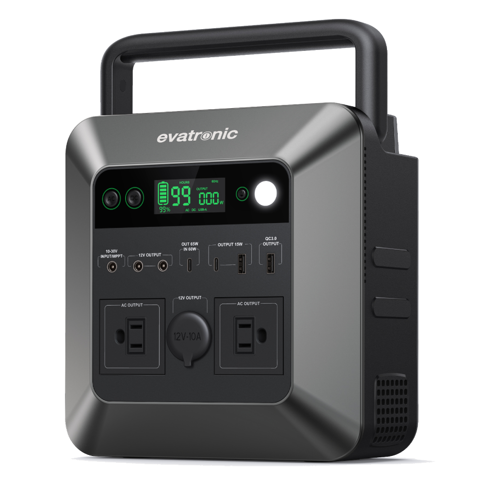 Evatronic 600W/712Wh Portable Power Station ET-PB010 (Peak 1000W)