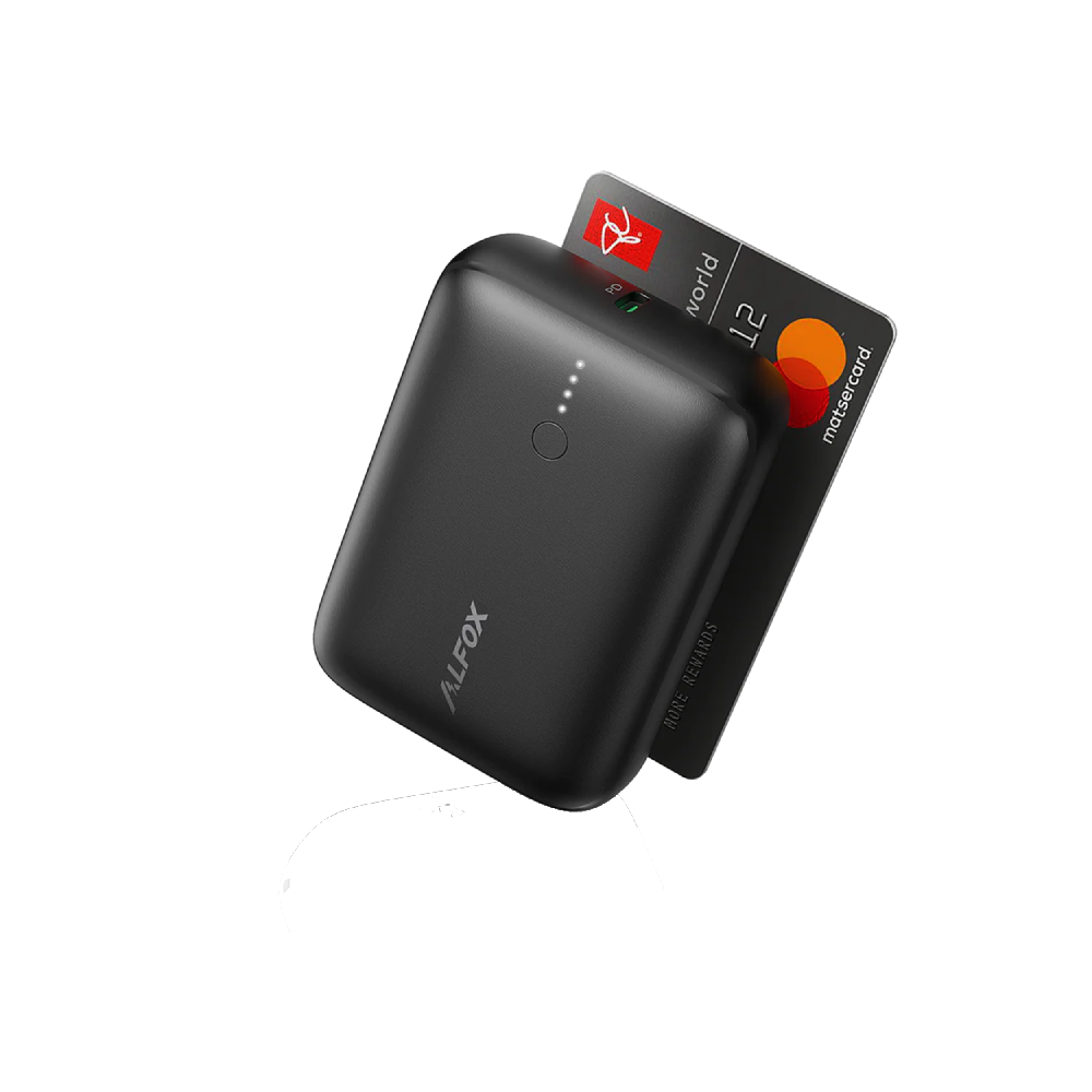 Alfox 10000mAh 20W PD3.0 + USB-C Mini Power Bank PB002