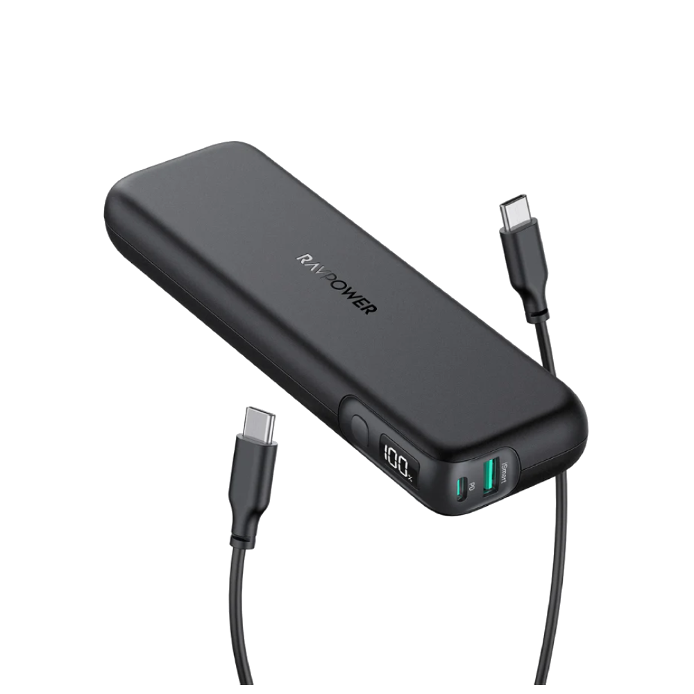 RAVPower Upgraded PD Pioneer 15000mAh 30W Power Bank