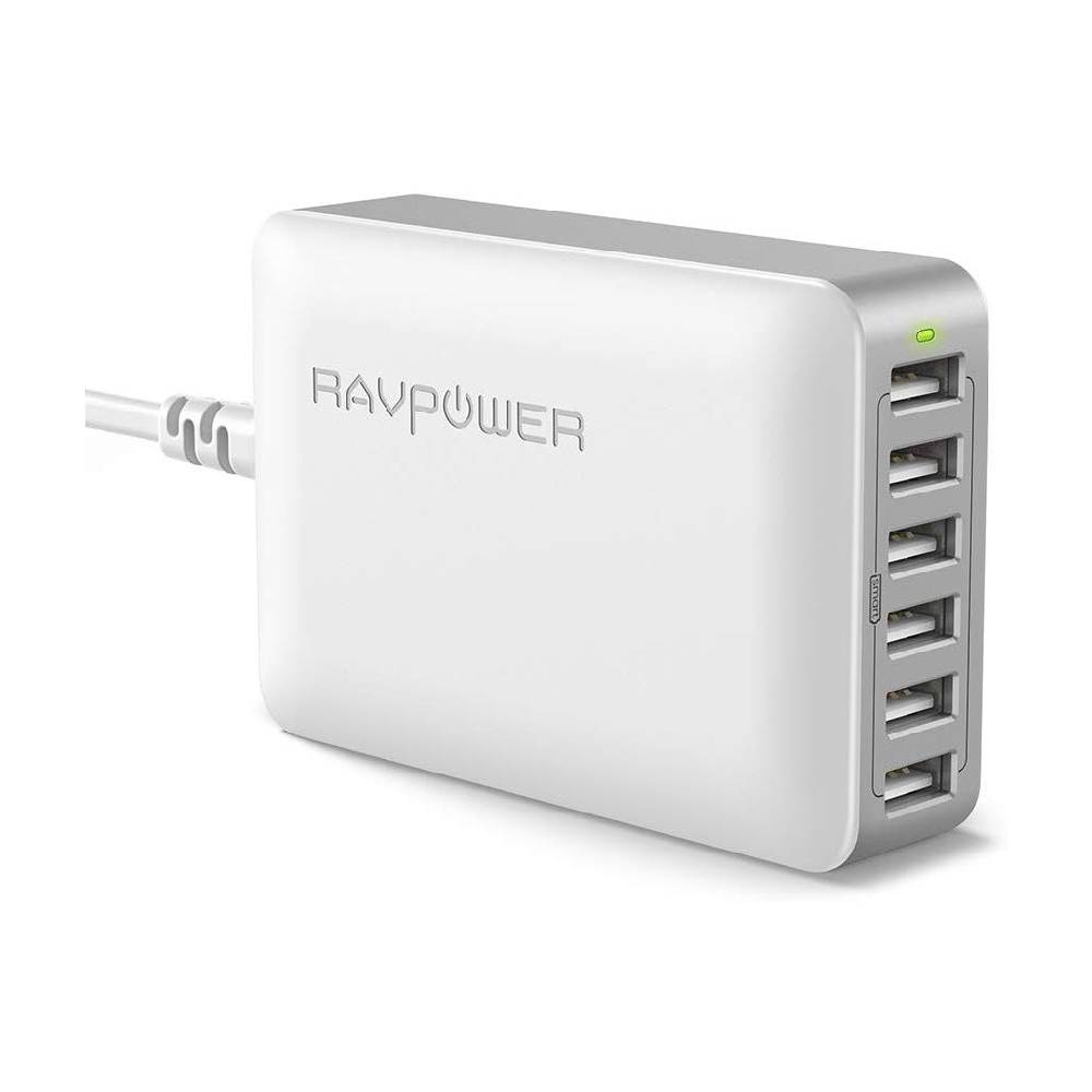 60W 12A 6-Port Desktop Charger-RAVPower