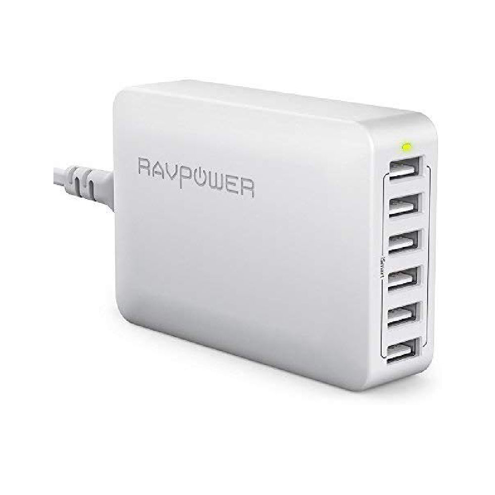 60W 12A 6-Port Desktop Charger-RAVPower