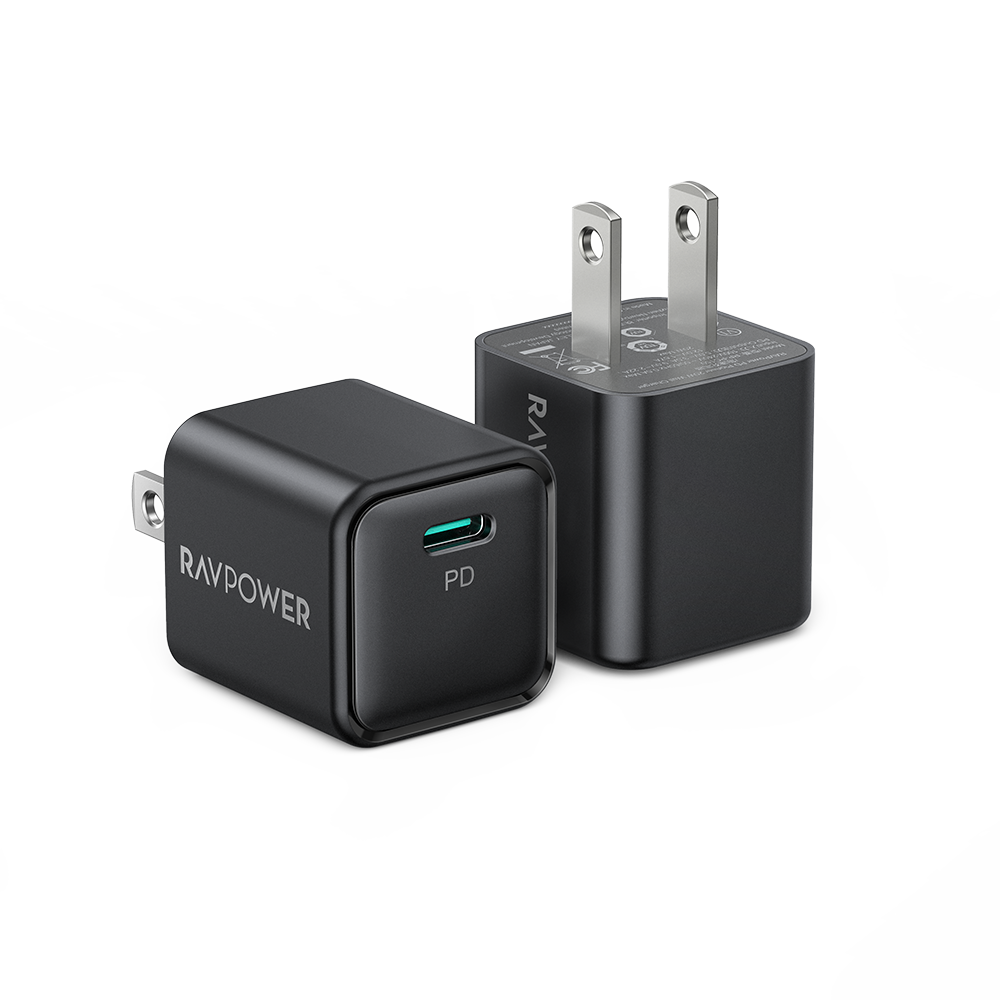 RAVPower 2-Pack 20W USB C PD Wall Charger 2024