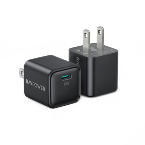 RAVPower 2-Pack 20W USB C PD Wall Charger 2024