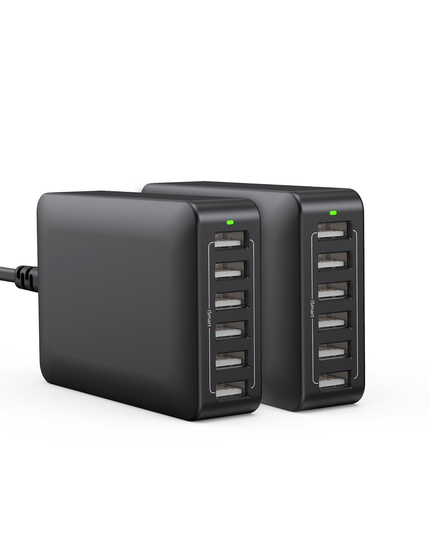 Evatronic PC013 60W 12A 6-Port USB Charger Block