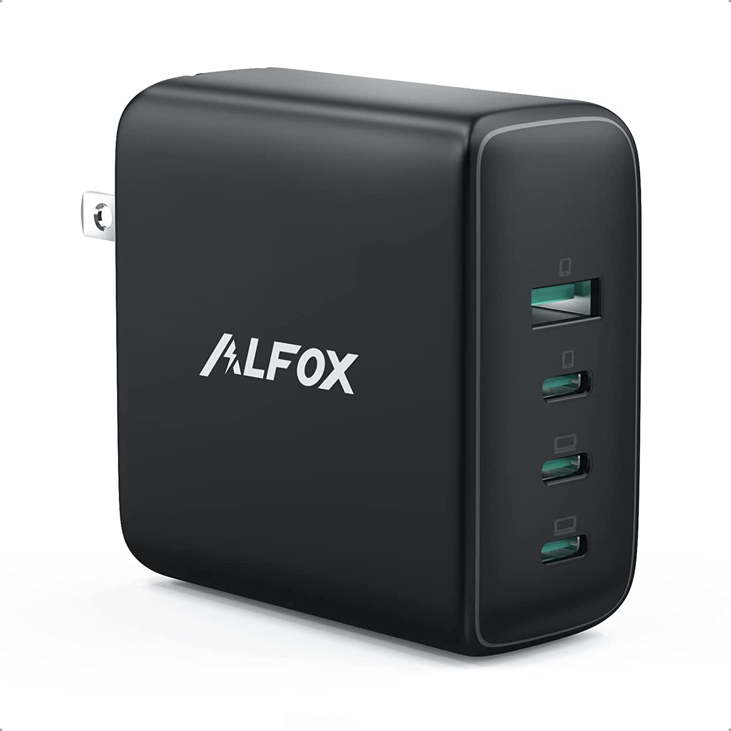 Alfox 100W USB C Charger Block PD 3.0 PC006, Fast Charging Station for Devices