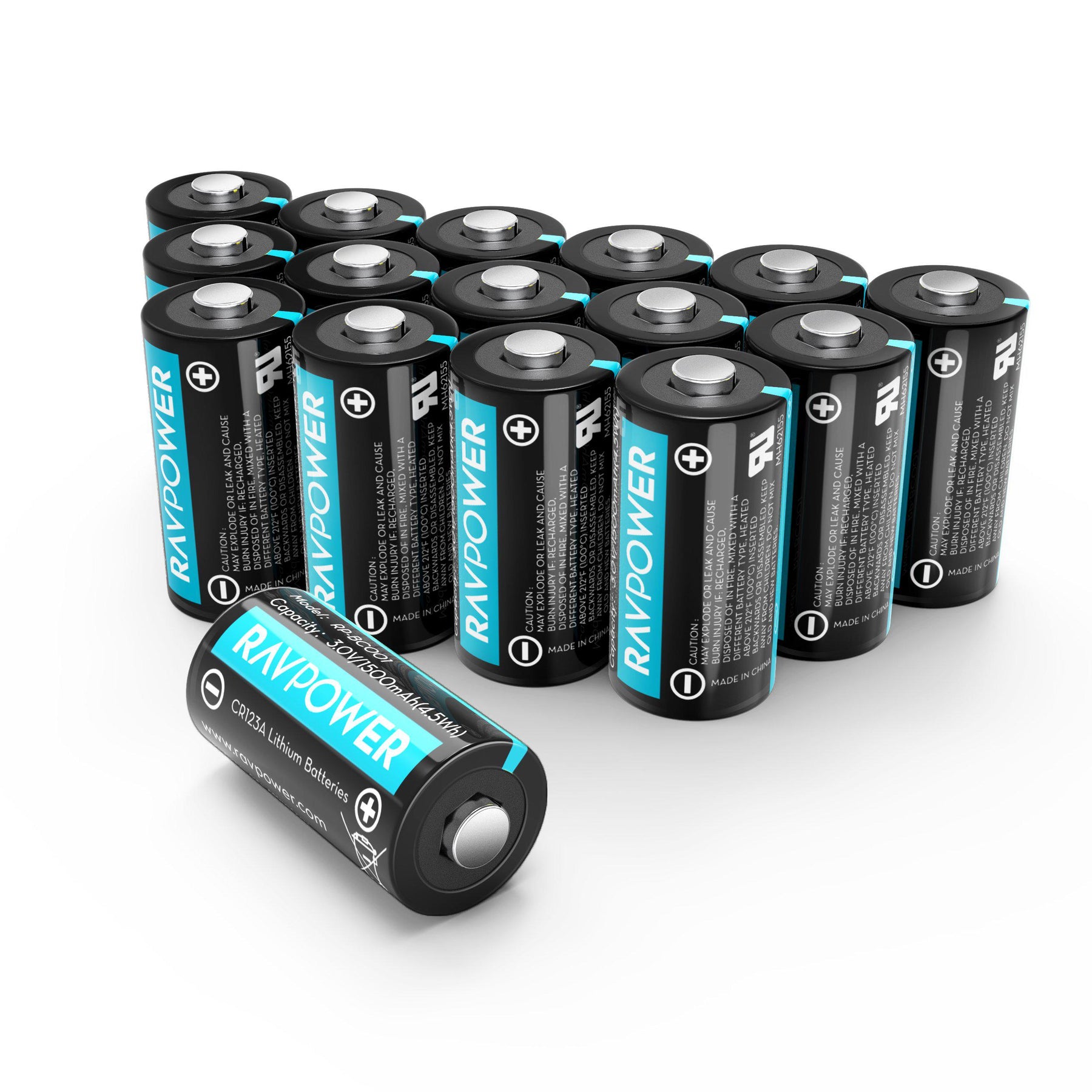 RAVPower CR123A 3V Lithium Battery-RAVPower