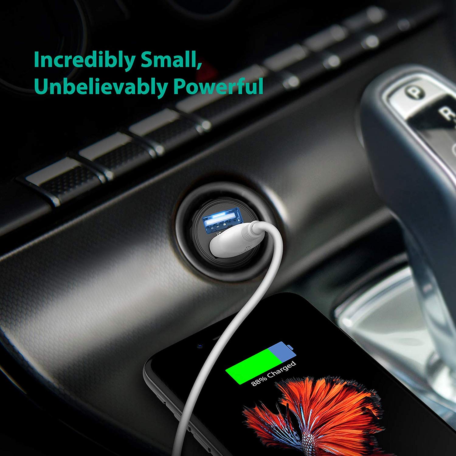 24W 4.8A Mini Dual USB Car Adapter 2-Port Car Charger-RAVPower