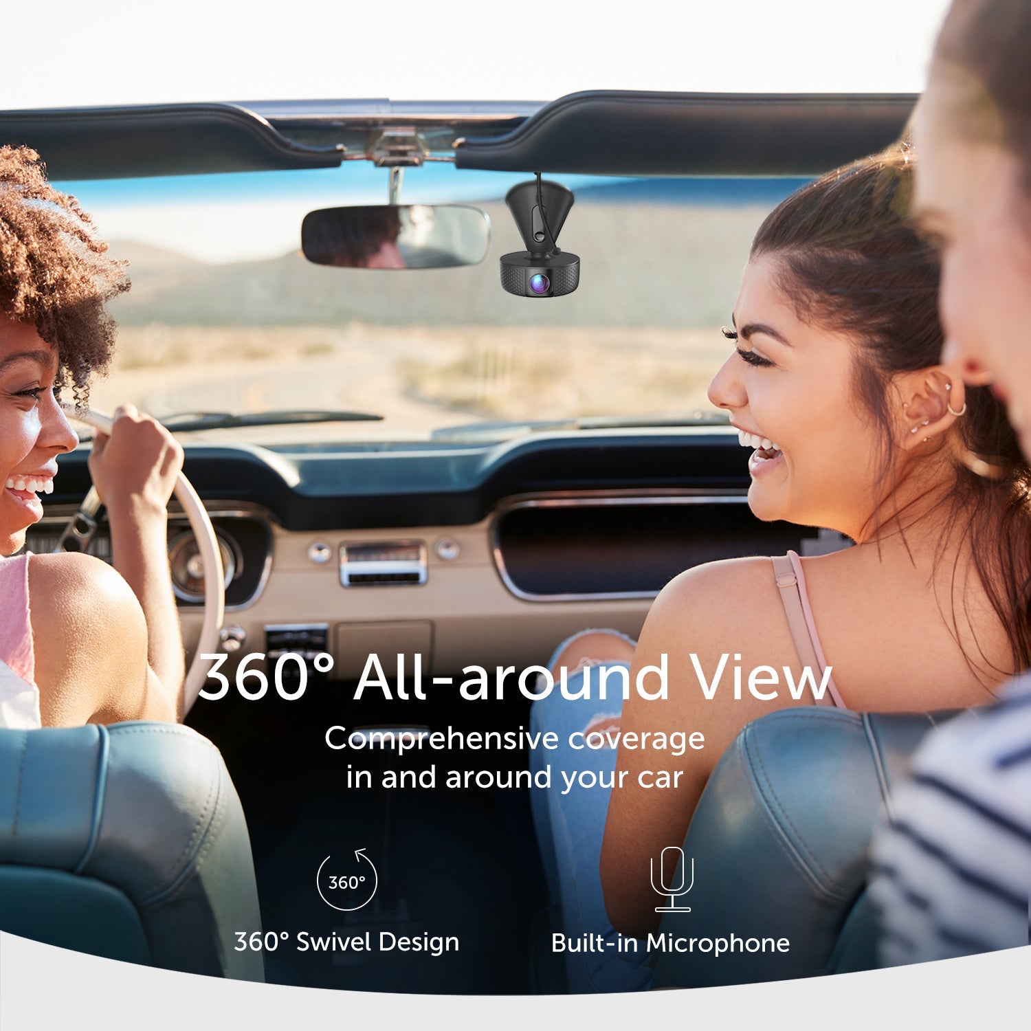 VAVA 1080P Dash Cam Wireless Connection WiFi