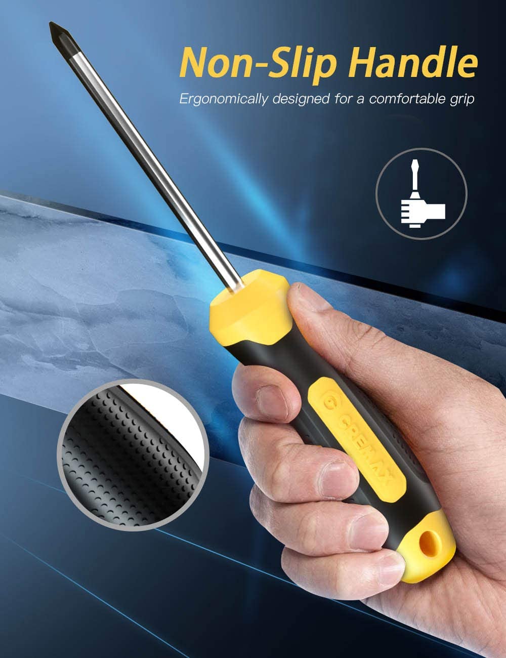 Magnetic Screwdriver Set 57 PCS Includes Slotted/Phillips/Torx Mini Precision Screwdriver-RAVPower