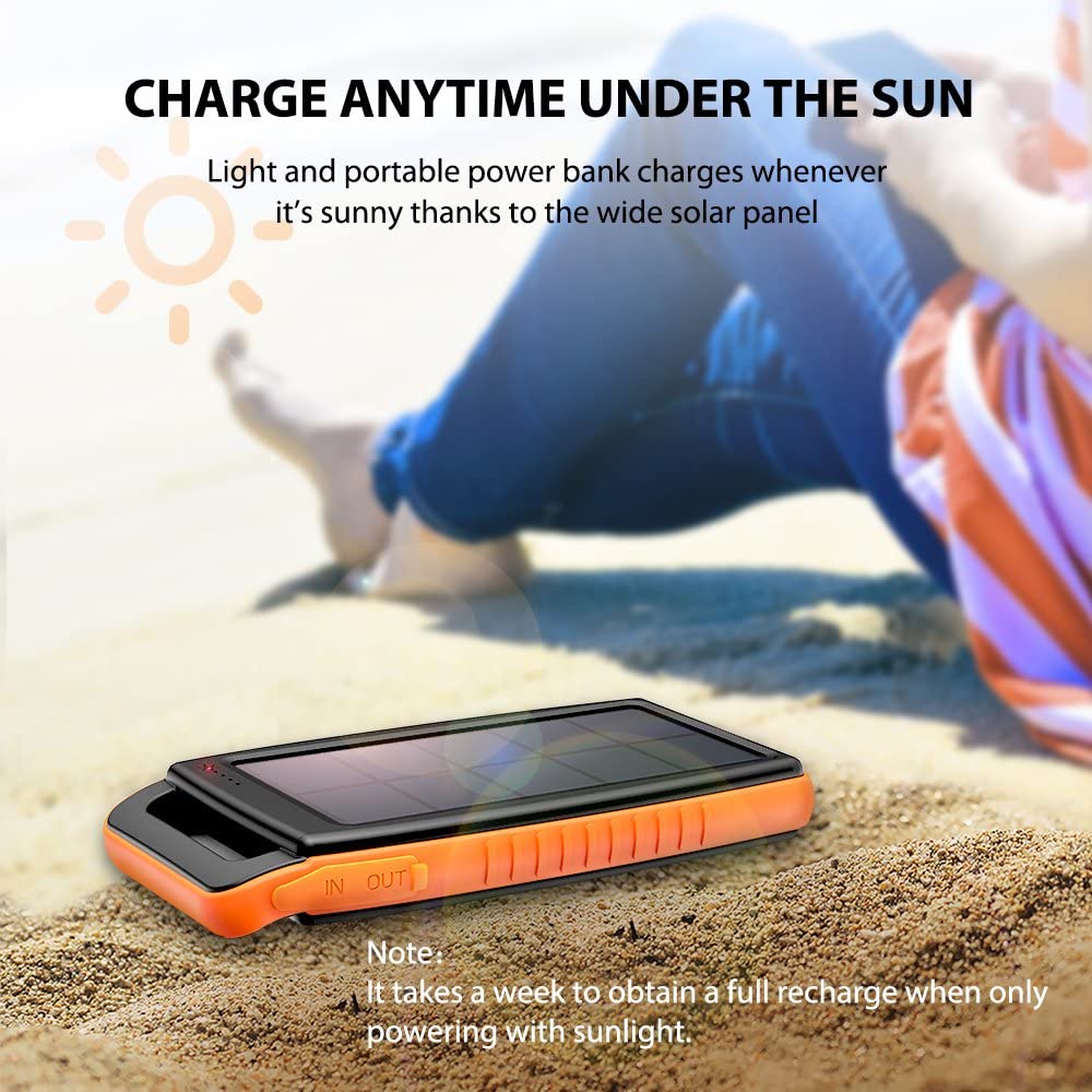 Solar Charger 15000mAh Outdoor Portable Charger-RAVPower
