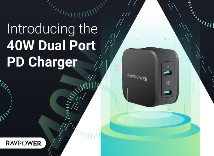 Introducing the 40W Dual Port PD Charger: RP-PC152