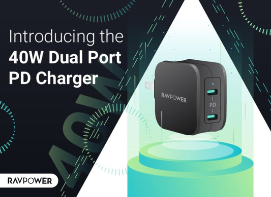 Introducing the 40W Dual Port PD Charger: RP-PC152
