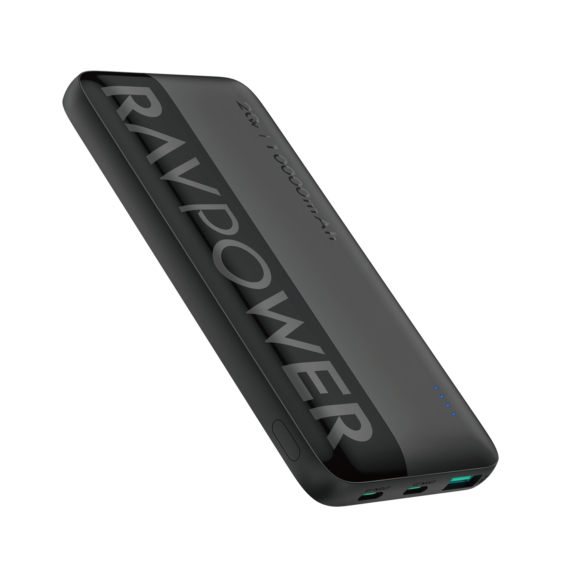 RAVPower RP-PB1228 PD Pioneer 10000mAh 20W Power Bank Black