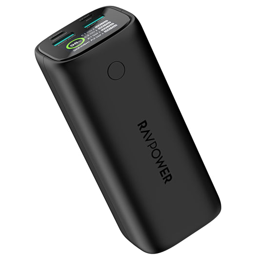 RAVPower RP-PB208Ultra PD Pioneer 20000mAh 100W Smart Digital Display Power Bank Black