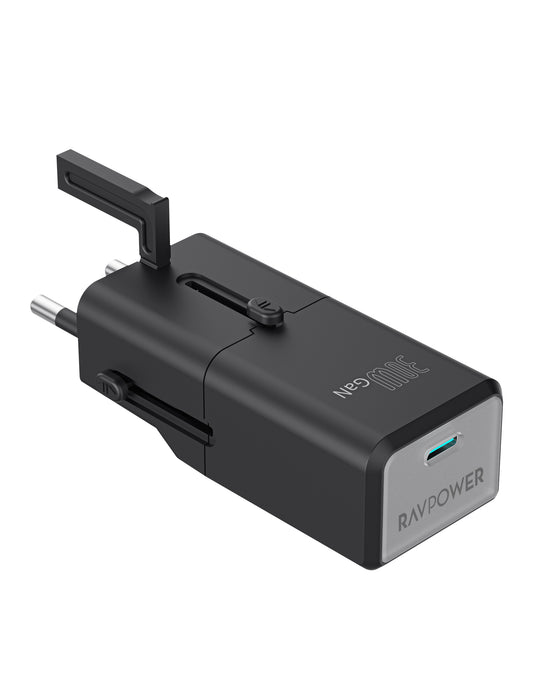 Adaptateur de voyage RAVPower RP-PC1060 Nano 30 W