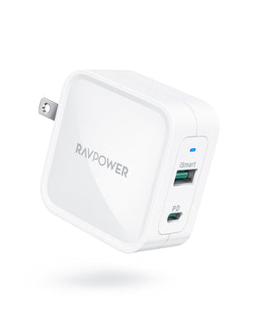 RAVPower 65W GaN Tech Wall Charger 2024