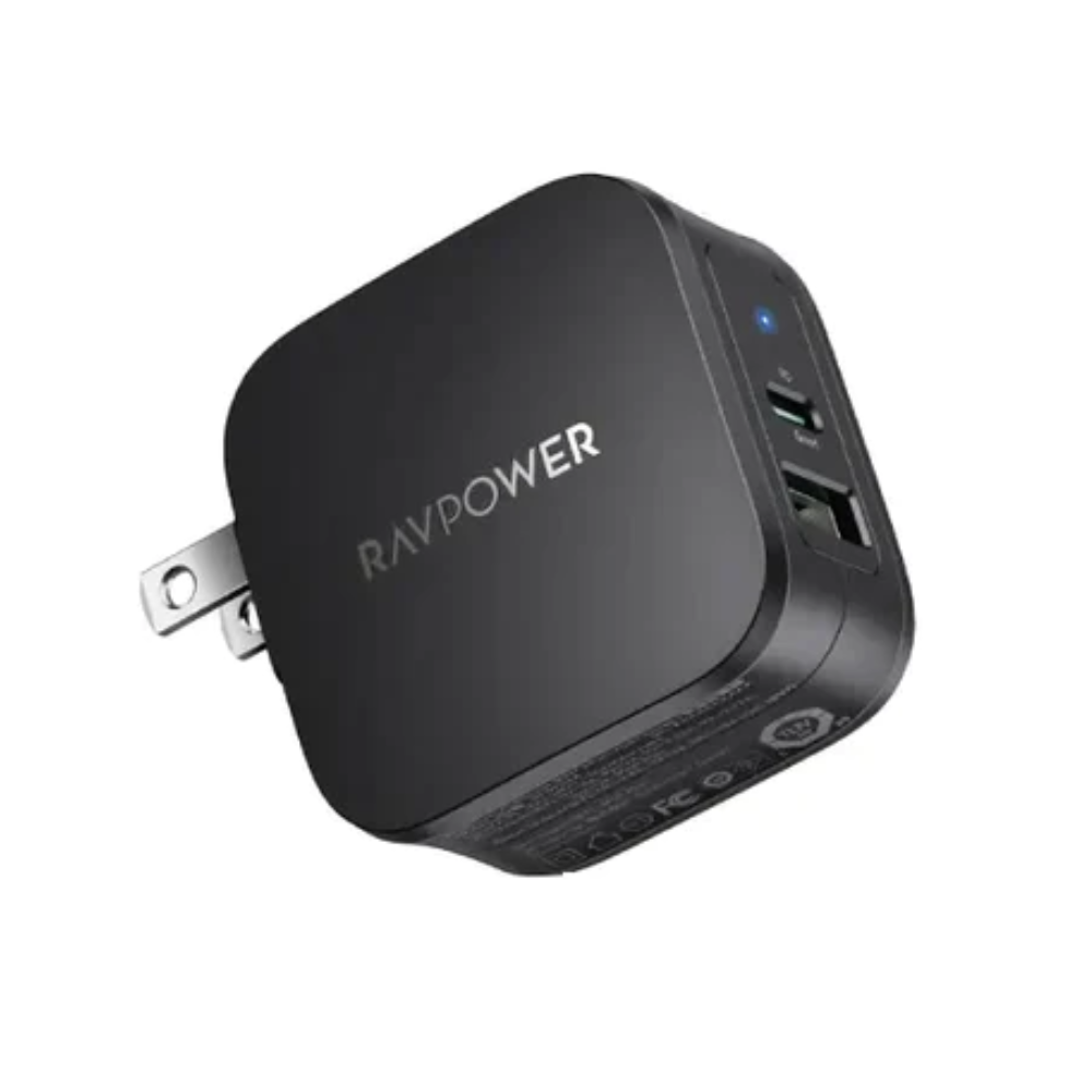 RAVPower PD 30W 2-Port USB C Fast Charger 2024