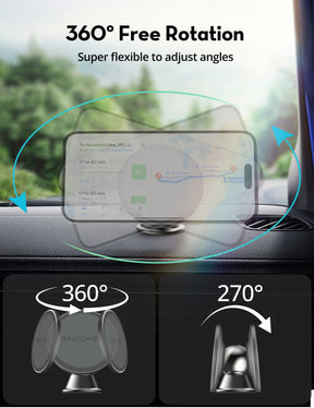 RAVPower  RP-SH1002 Magnetic Car Phone Mount  RP-SH1002  Black