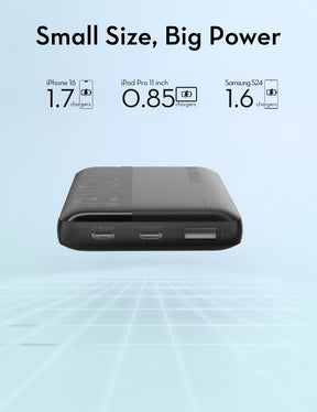 RAVPower RP-PB1228 PD Pioneer 10000mAh 20W Power Bank Black
