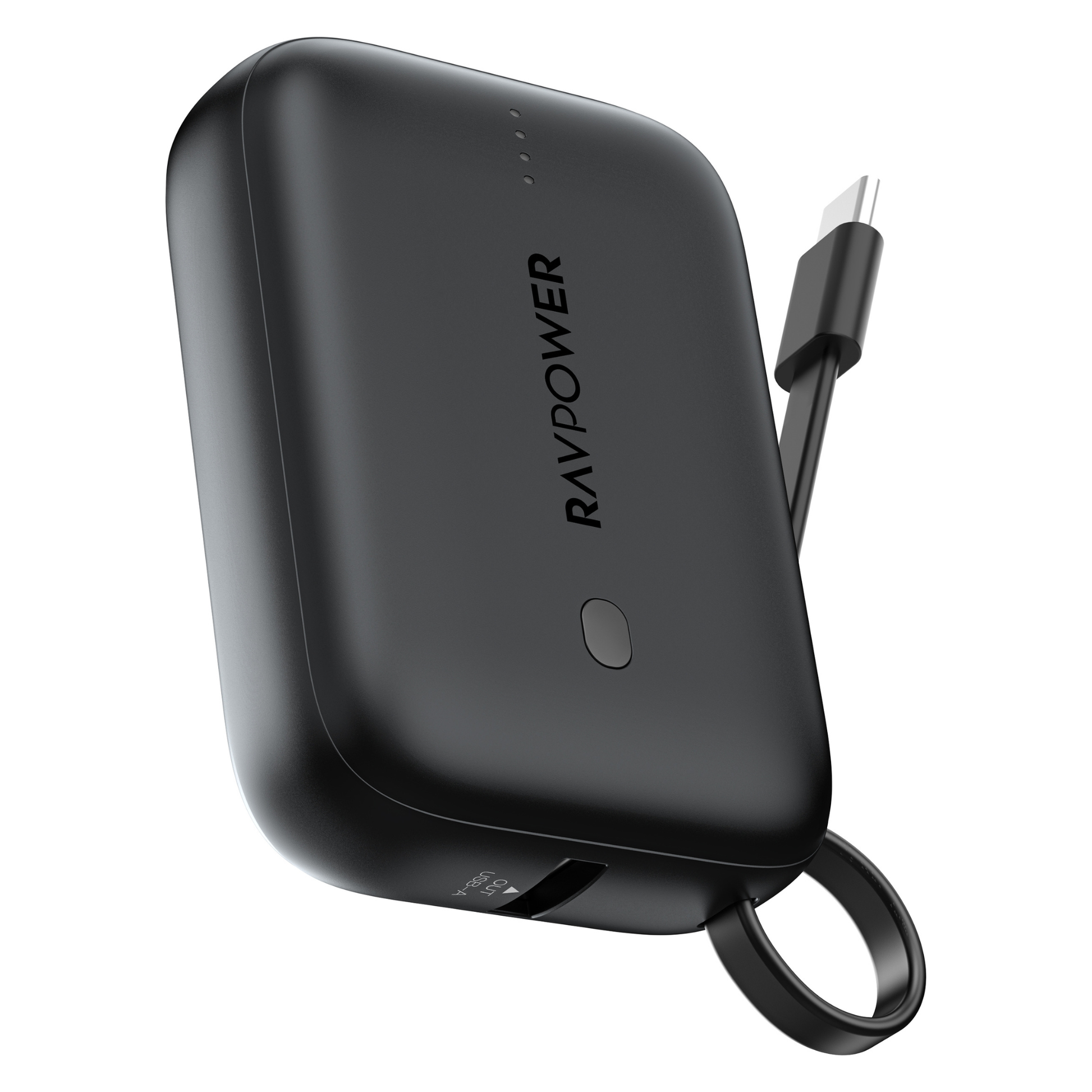 RAVPower PB-1224 Air 10000mAh PD20W Power Bank with Built-in Cable