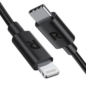 RAVPower RP-CB1020 TypeC-Lightning Cable 2m TPE Black