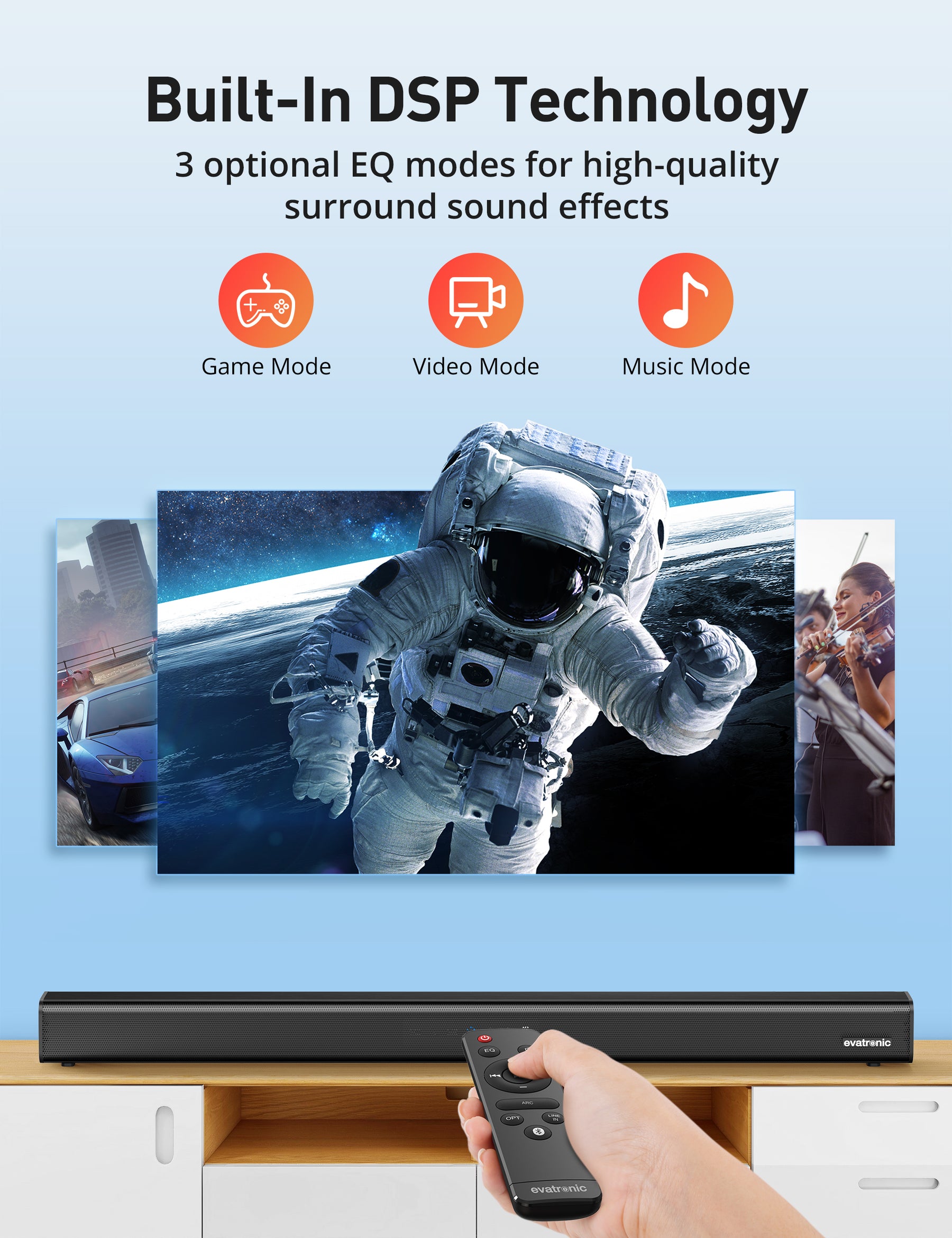 Soundbar for best sale 32 inch tv