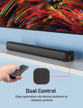 Evatronic Sound Bar for TV SK011, 32-inch Stereo 50W Sound Bar TV Speaker