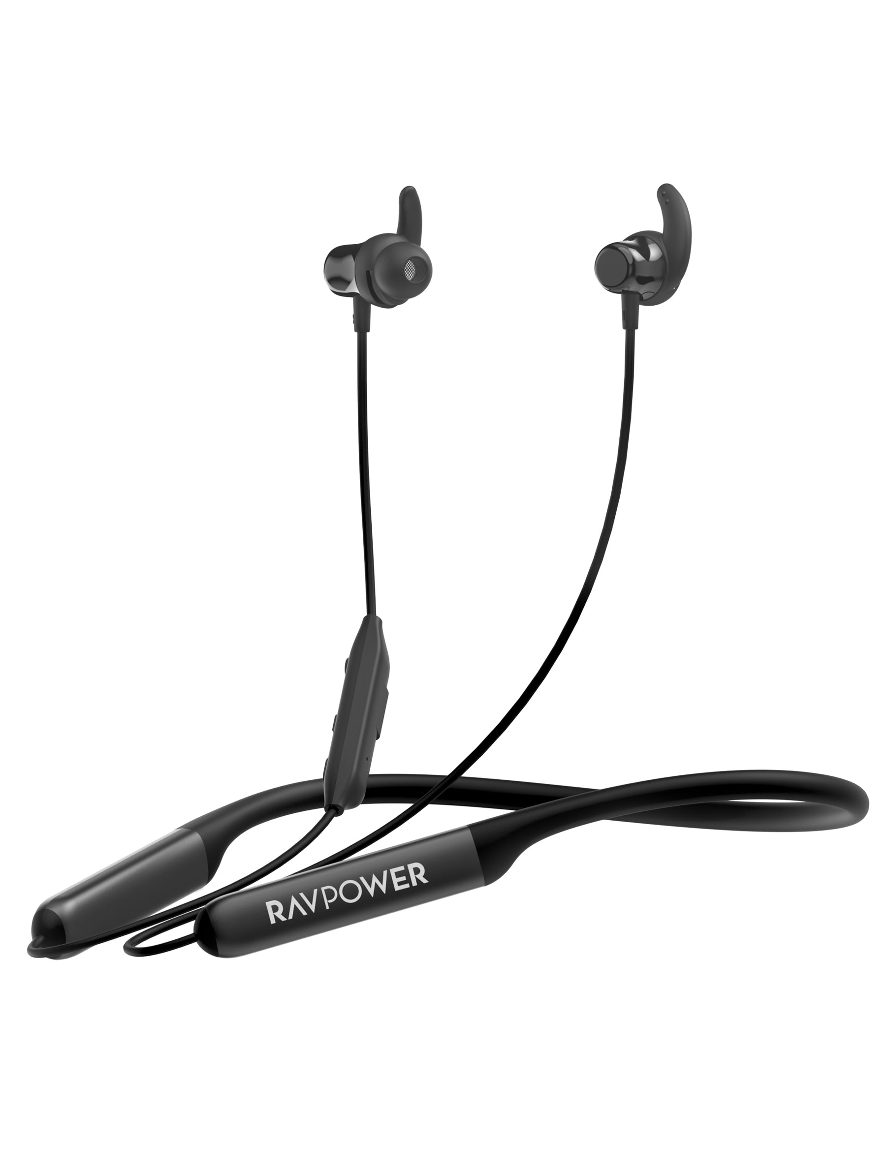 RavPower RP-BH1003 wireless in-ear neckband sports earphones with hook