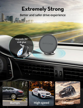 RAVPower  RP-SH1002 Magnetic Car Phone Mount  RP-SH1002  Black