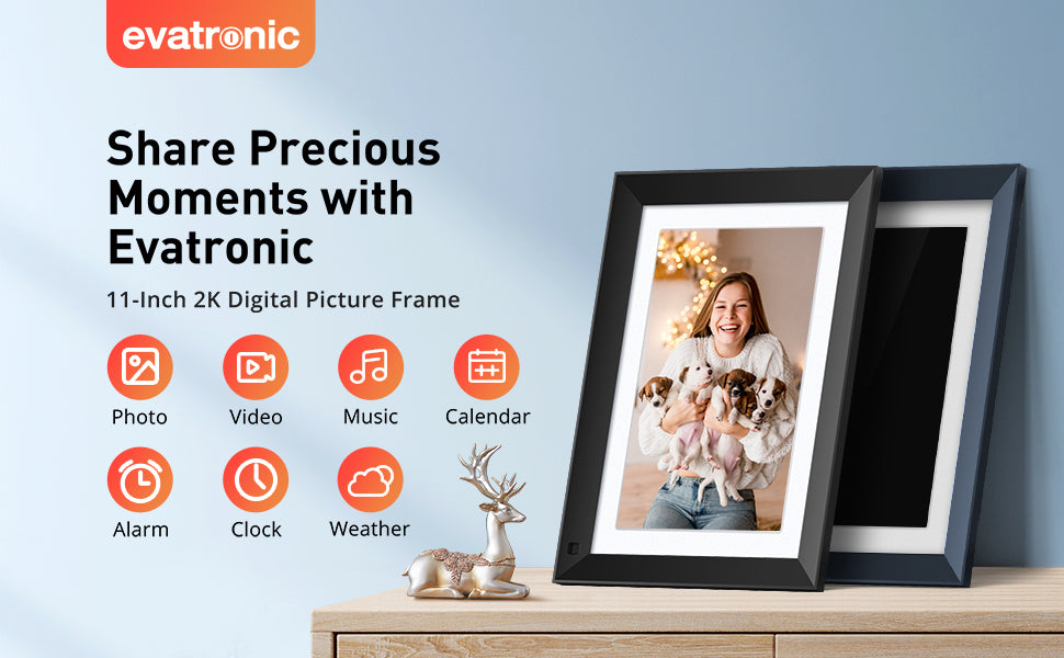 11-Inch 2K Digital Picture Frame