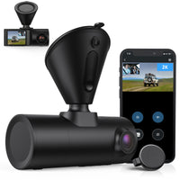2K/1080P Dual Dash Cam with Car Charger