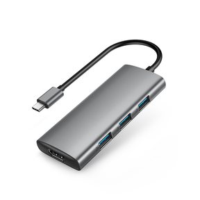 RAVPower USB C Hub, 7-in-1 USB C Adapter with 100W Power Delivery Charging Port