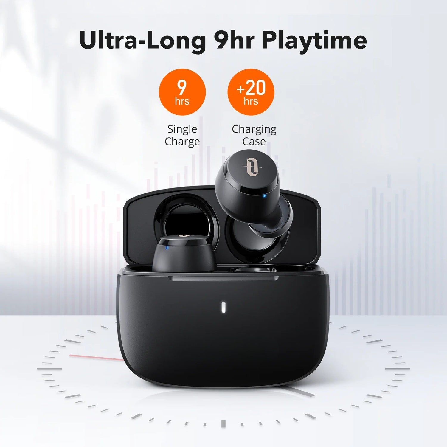 RAVPower Soundliberty 97 Bluetooth Earbuds USB-C fast charging