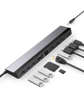 RAVPower 12-in-1 USB-C Docking Station DK003