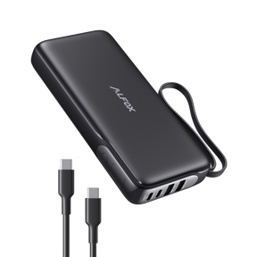 Alfox PB009 Upgraded 20000mAh 65W 4-Port PD Fast Charging Power Bank