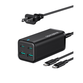 Evatronic ET-PC017 100W 4-Port Desktop PD 3.0 GaN PPS USB Charging Station
