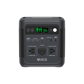 VATID Portable Power Generator, 600W 518Wh Solar Power