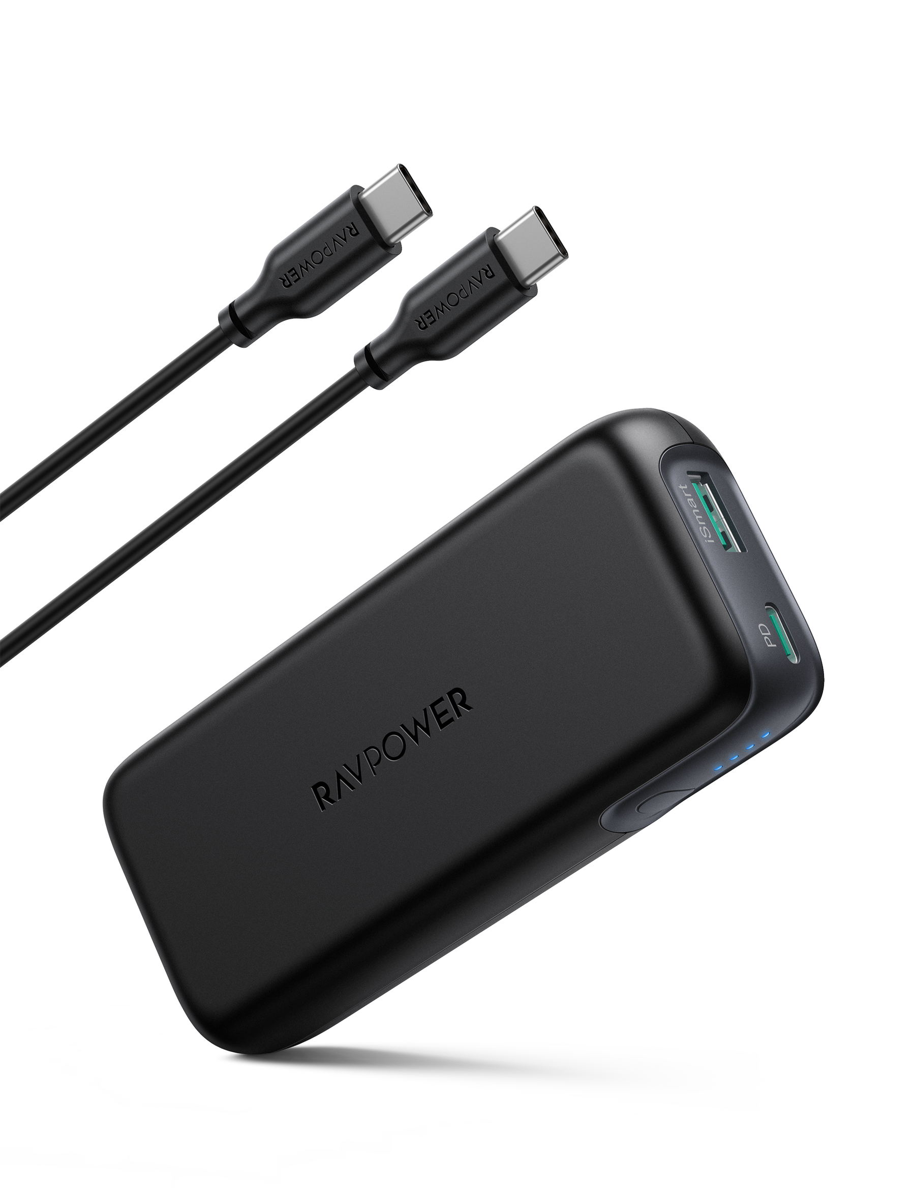 RAVPower 10000mAh Power Bank 20W USB C Portable Charger 2024