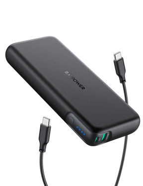 RAVPower 20000mAh PD Pioneer 60W 2-Port Power Bank PB201