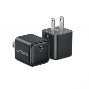 RAVPower 2-Pack 20W USB C PD Wall Charger