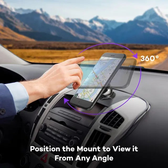 RAVPower Magnetic Car Phone Mount Usage