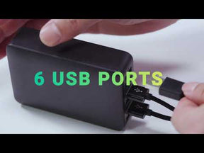 RAVPower 60W 12A 6-Port Desktop Charger 2023
