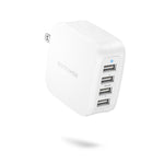 USB Wall Charger 40W 8A 4-Port with Foldable Plug, iPhone Charger-RAVPower