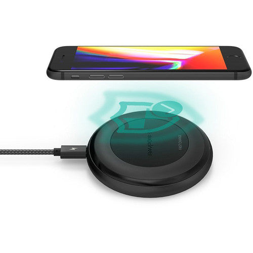 tapperhed ebbe tidevand automat RAVPower Qi Wireless Charger with Quick Charge 3.0 AC Adapter