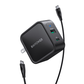 RAVpower PD Pioneer 65W GaN Tech USB C Wall Charger-RAVPower